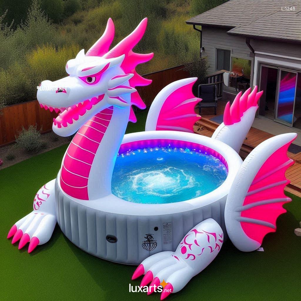 Unwind in Style: Unwind in Style with a Majestic Inflatable Dragon Hot Tub inflatable dragon hot tub 6