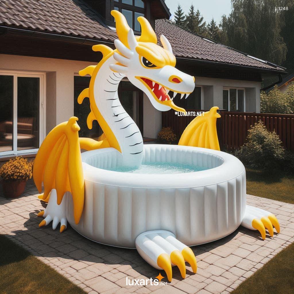 Unwind in Style: Unwind in Style with a Majestic Inflatable Dragon Hot Tub inflatable dragon hot tub 7