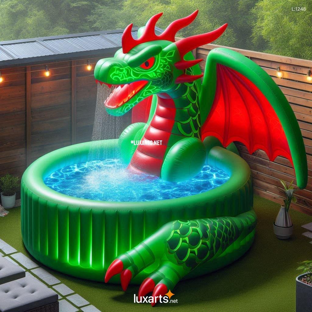 Unwind in Style: Unwind in Style with a Majestic Inflatable Dragon Hot Tub inflatable dragon hot tub 8