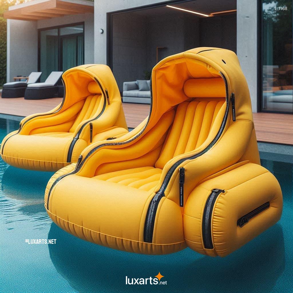 Embrace the Fun with the Unique Design of the Inflatable Hoodie Pool Lounger inflatable hoodie pool lounger 2