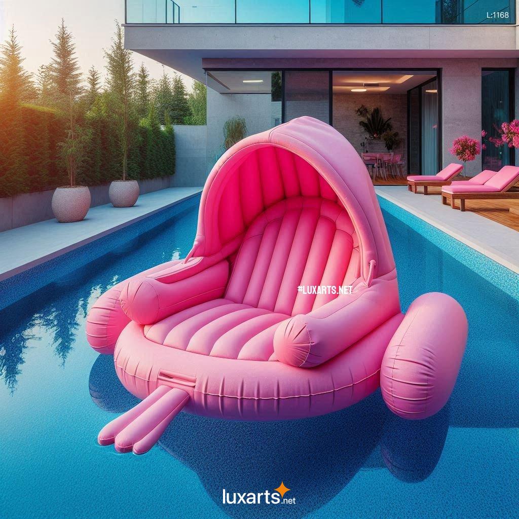 Embrace the Fun with the Unique Design of the Inflatable Hoodie Pool Lounger inflatable hoodie pool lounger 3