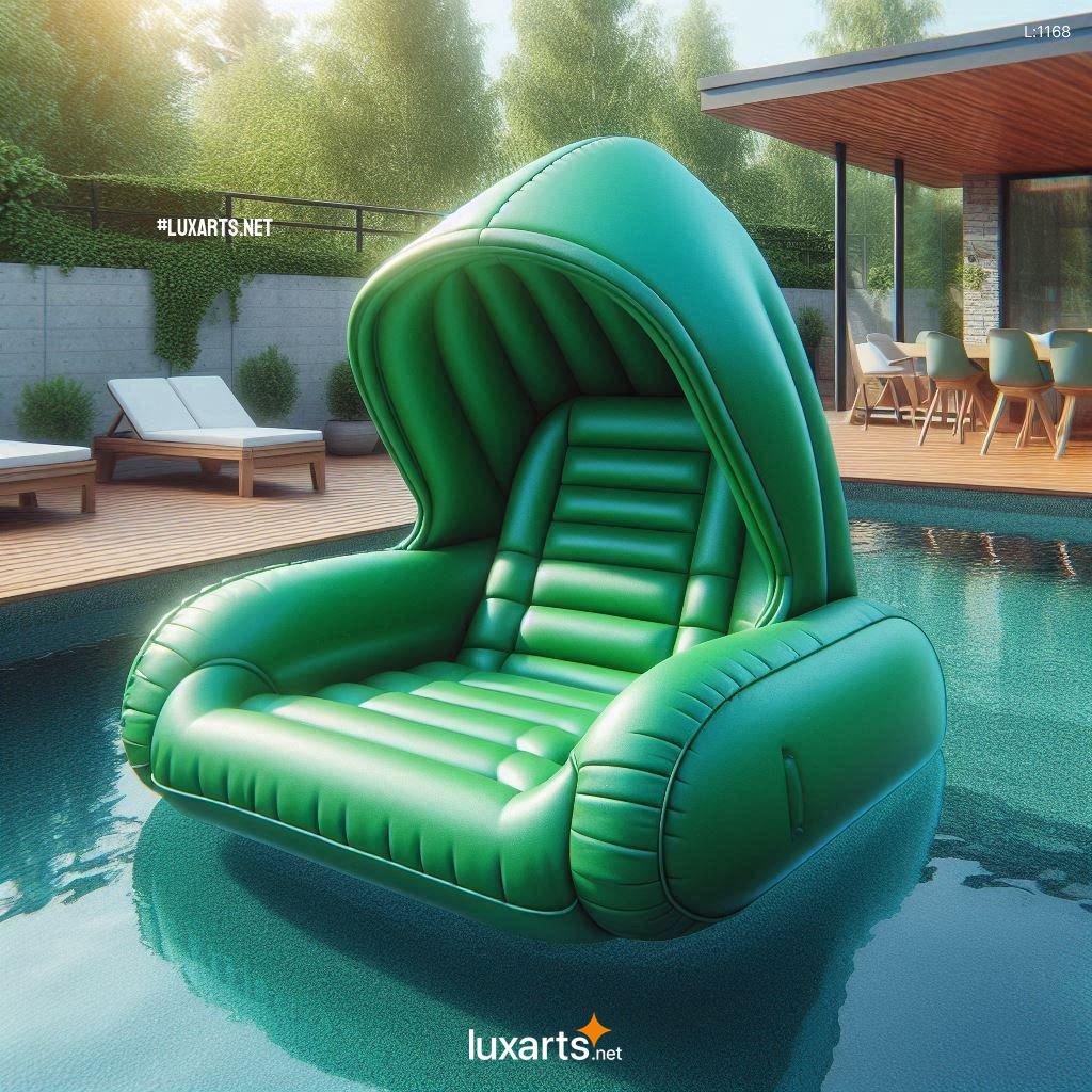 Embrace the Fun with the Unique Design of the Inflatable Hoodie Pool Lounger inflatable hoodie pool lounger 8