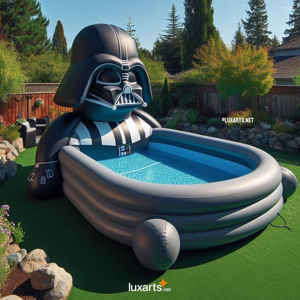Captivating Inflatable Star Wars Theme Pool Designs to Transport You to a Galaxy Far, Far Away inflatable star war theme pool 12