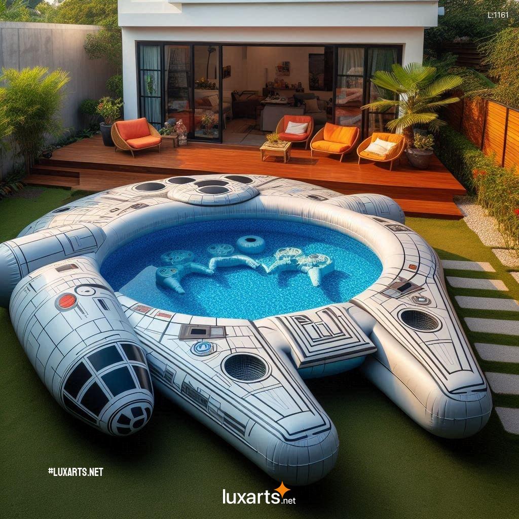 Captivating Inflatable Star Wars Theme Pool Designs to Transport You to a Galaxy Far, Far Away inflatable star war theme pool 4