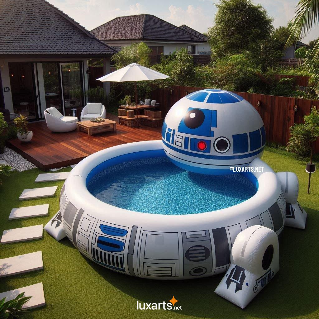 Captivating Inflatable Star Wars Theme Pool Designs to Transport You to a Galaxy Far, Far Away inflatable star war theme pool 6