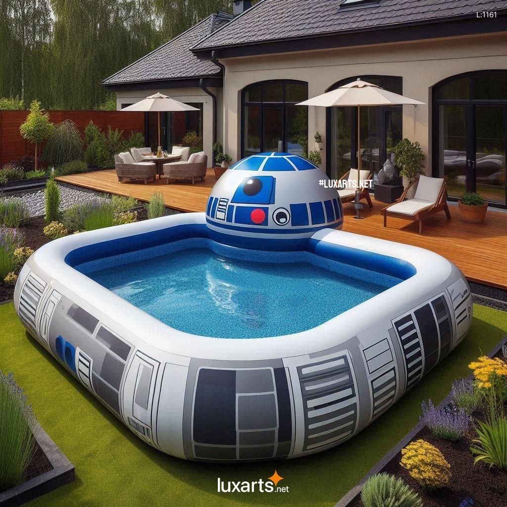 Captivating Inflatable Star Wars Theme Pool Designs to Transport You to a Galaxy Far, Far Away inflatable star war theme pool 7