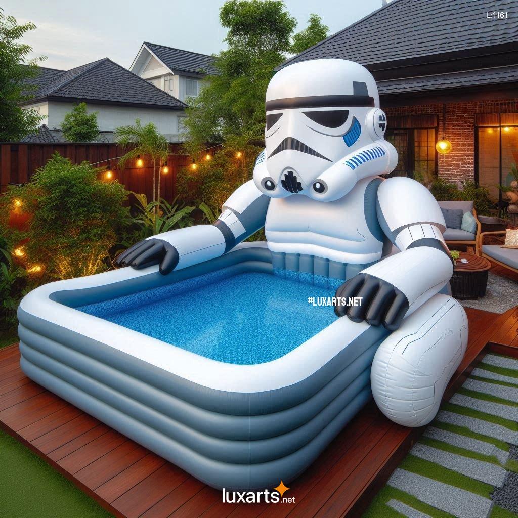 Captivating Inflatable Star Wars Theme Pool Designs to Transport You to a Galaxy Far, Far Away inflatable star war theme pool 8