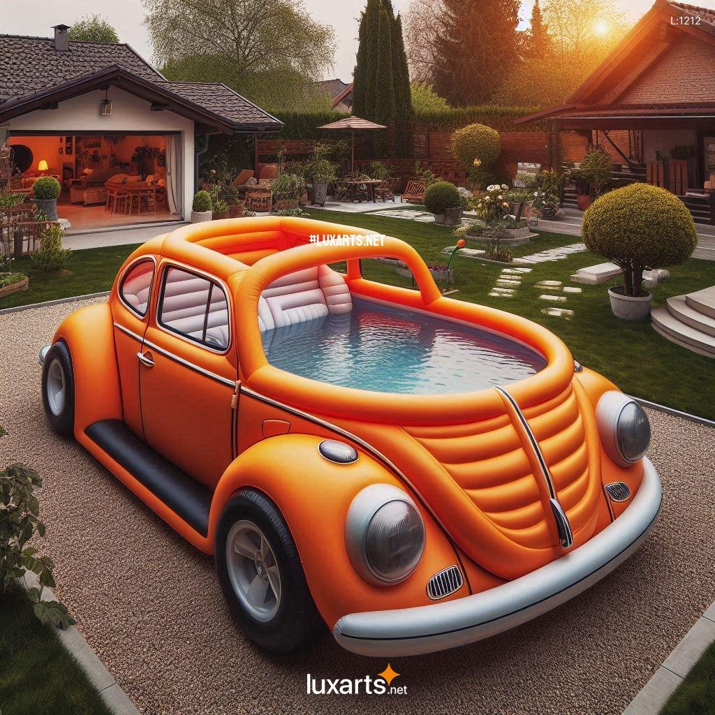 The Perfect Summer Getaway: Inflatable Volkswagen Beetle Pool inflatable volkswagen beetle pool 10