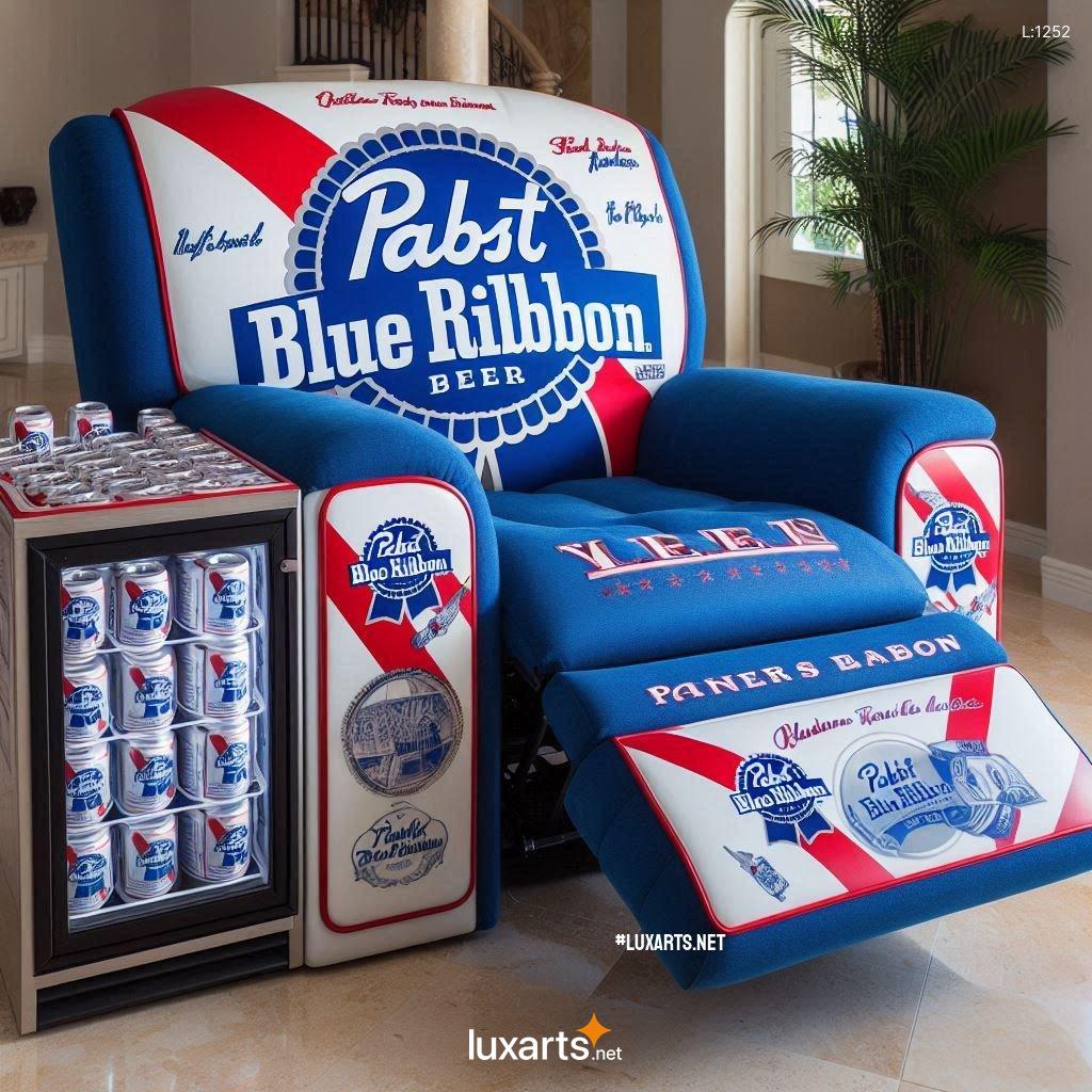 Pabst Blue Ribbon Recliner: Unleash Your Relaxation with Creative Design pabst blue ribbon recliner 3