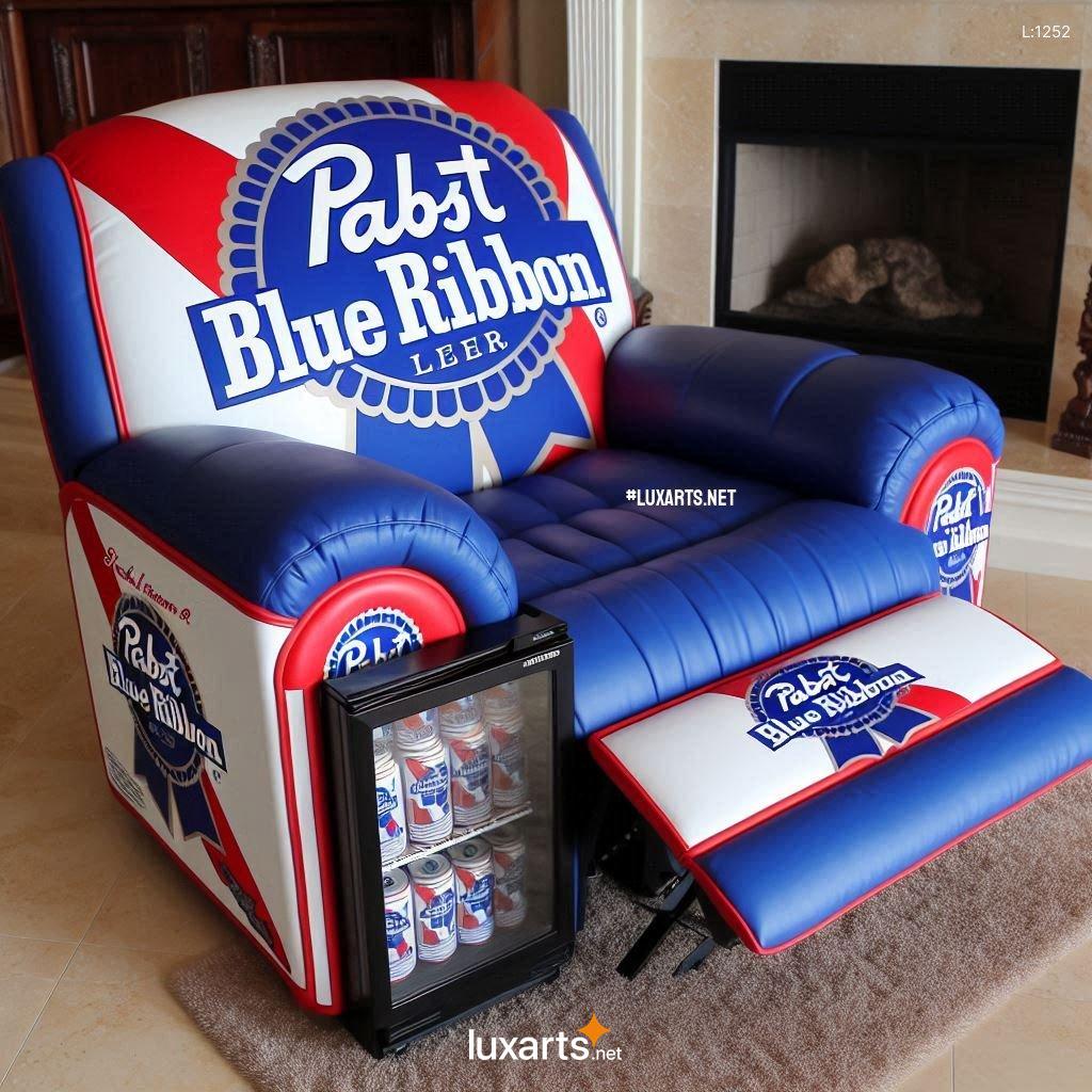 Pabst Blue Ribbon Recliner: Unleash Your Relaxation with Creative Design pabst blue ribbon recliner 6