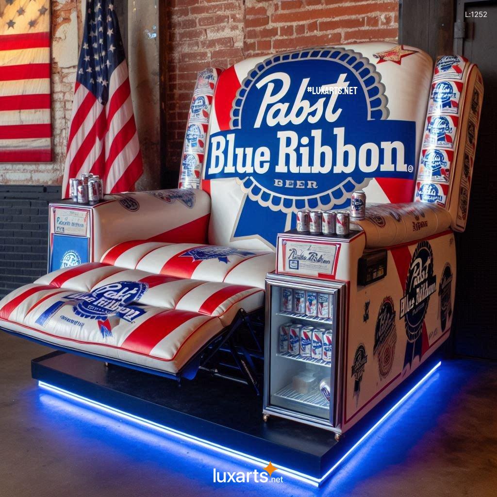 Pabst Blue Ribbon Recliner: Unleash Your Relaxation with Creative Design pabst blue ribbon recliner 8