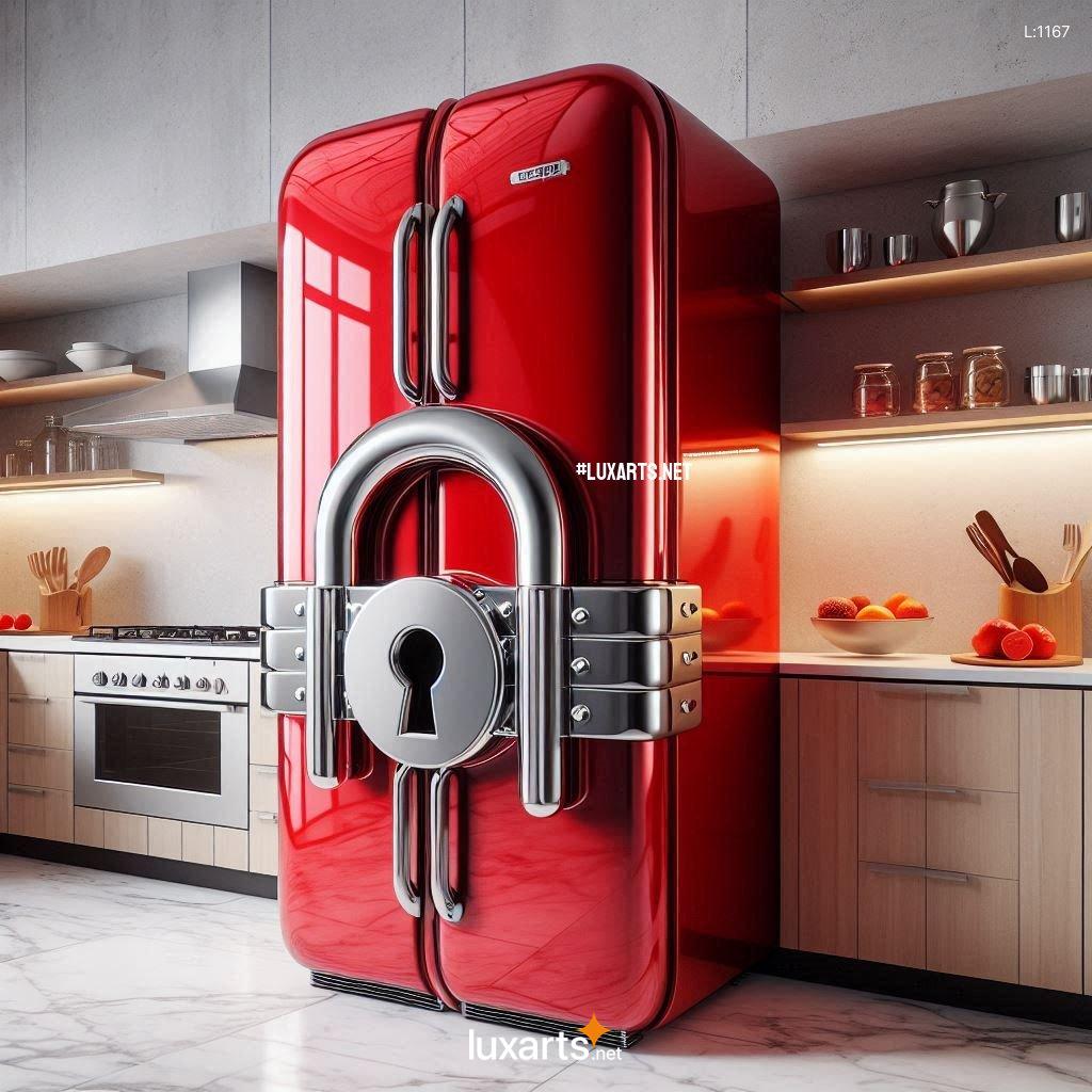 Padlock Shaped Fridge: A Unique and Creative Addition to Your Kitchen padlock shaped fridge 5