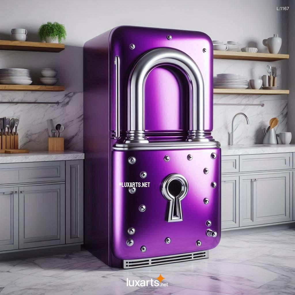 Padlock Shaped Fridge: A Unique and Creative Addition to Your Kitchen padlock shaped fridge 7
