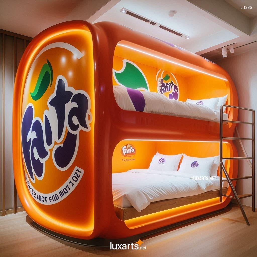 Soft Drink Can Inspired Bunk Bed: Unique & Creative Bunk Bed Design soft drink can inspired bunk bed 1