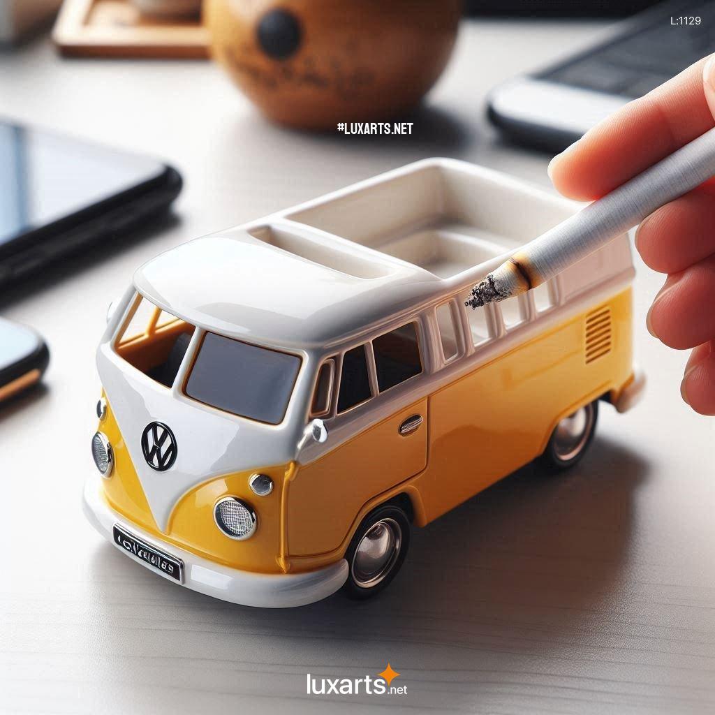 Unique Volkswagen Bus Shaped Ashtray: A Retro Touch for Your Decor volkswagen bus shaped ashtray 4
