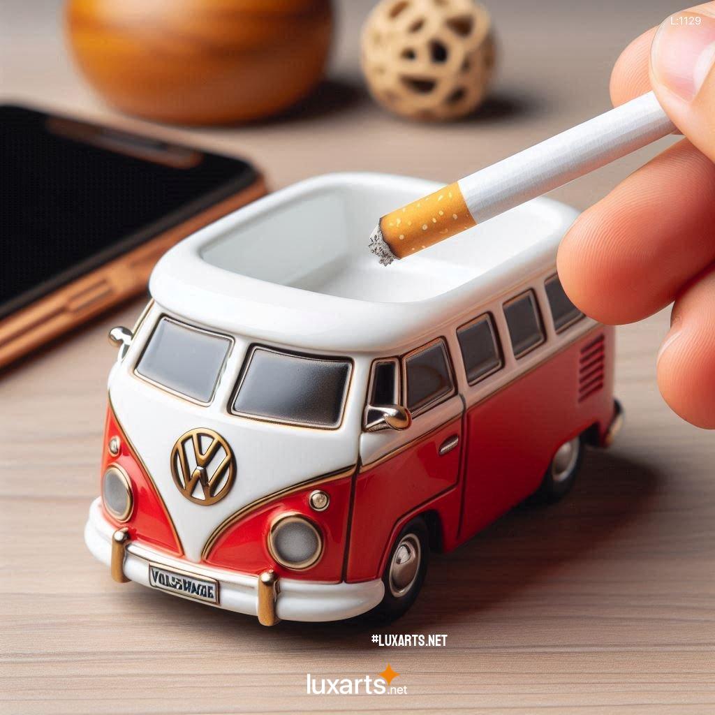 Unique Volkswagen Bus Shaped Ashtray: A Retro Touch for Your Decor volkswagen bus shaped ashtray 6