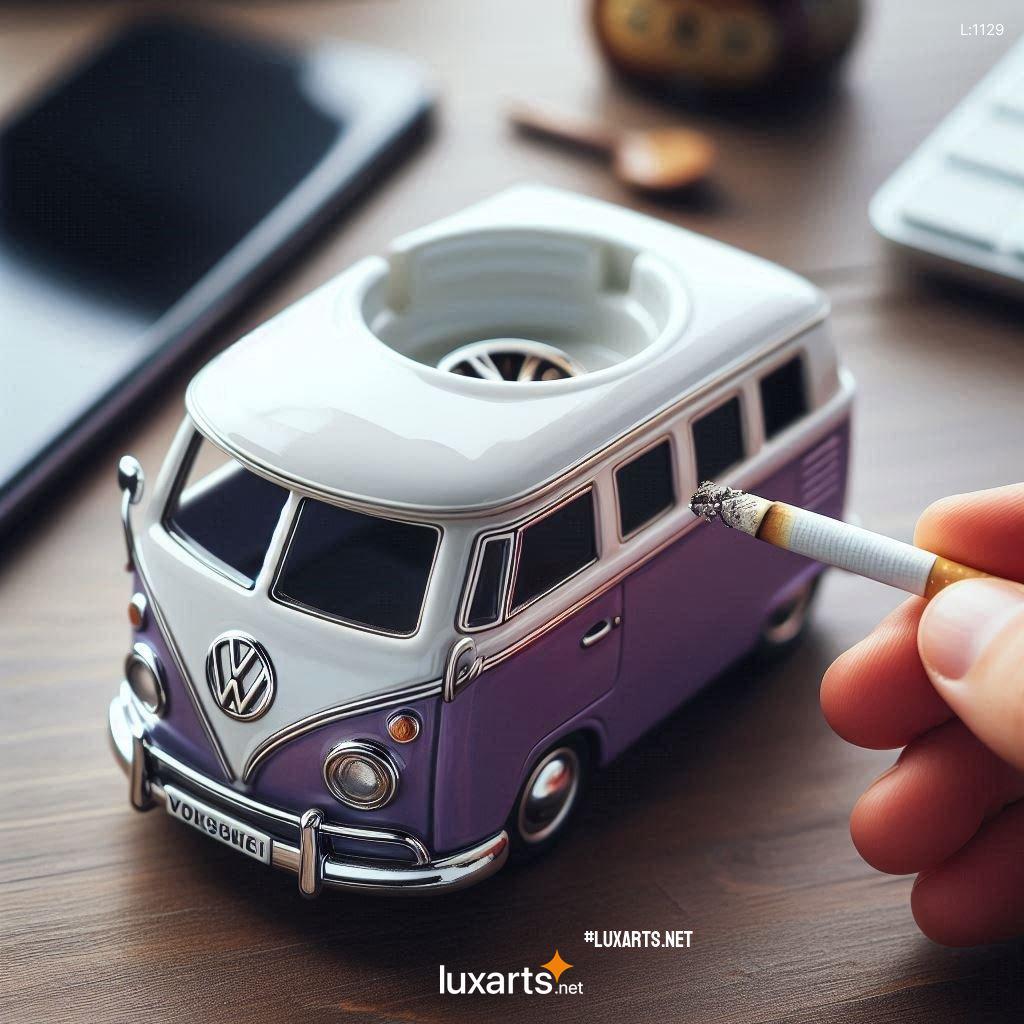 Unique Volkswagen Bus Shaped Ashtray: A Retro Touch for Your Decor volkswagen bus shaped ashtray 7