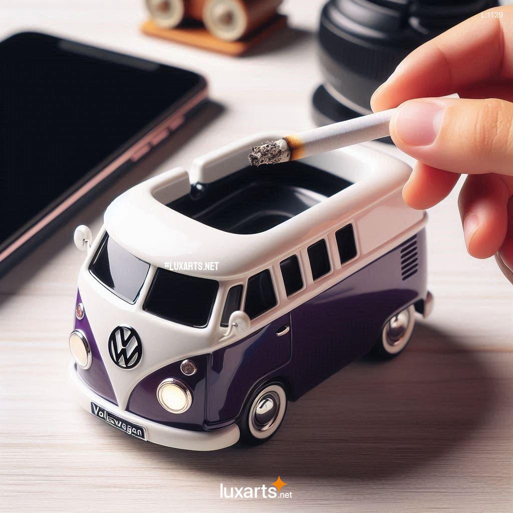 Unique Volkswagen Bus Shaped Ashtray: A Retro Touch for Your Decor volkswagen bus shaped ashtray 8