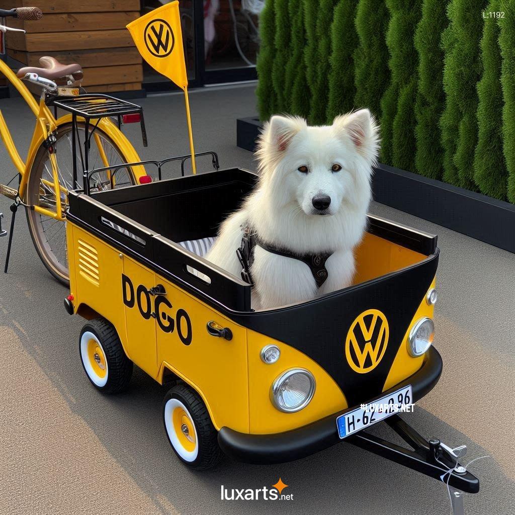 Volkswagen Bus Shaped Dog Bike Trailer: The Perfect Outdoor Companion volkswagen bus shaped dog bike trailer 10
