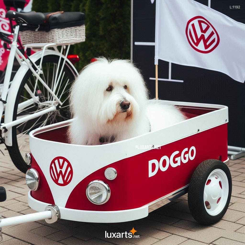 Volkswagen Bus Shaped Dog Bike Trailer: The Perfect Outdoor Companion volkswagen bus shaped dog bike trailer 12