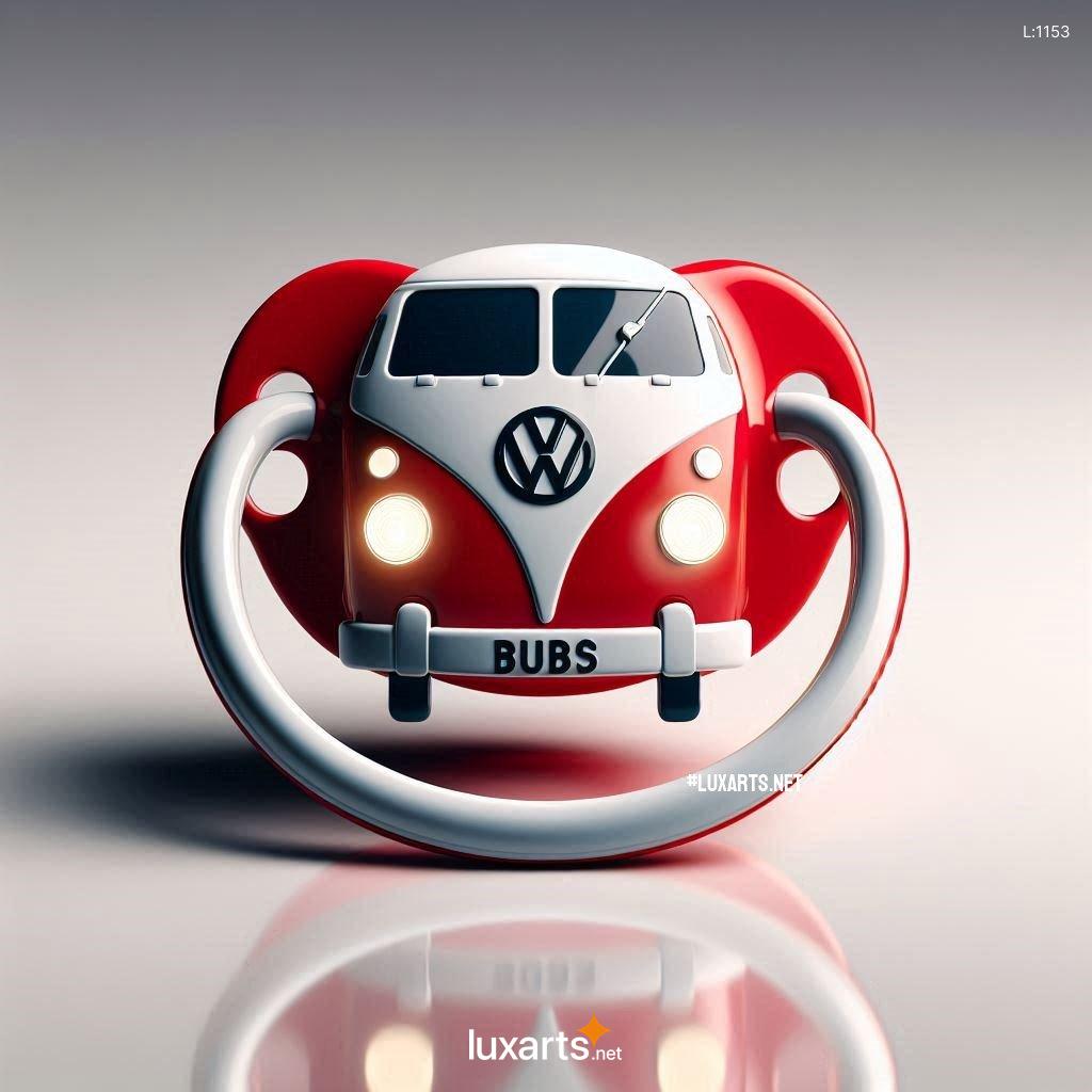 Retro Cool: Volkswagen Bus Inspired Pacifier for Your Little One vw bus inspired pacifier 3