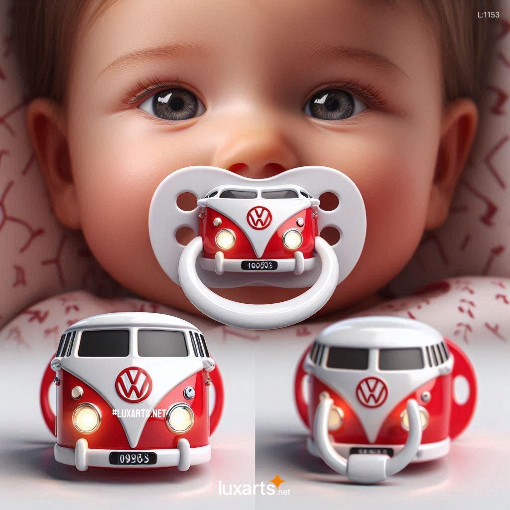 Retro Cool: Volkswagen Bus Inspired Pacifier for Your Little One vw bus inspired pacifier 5