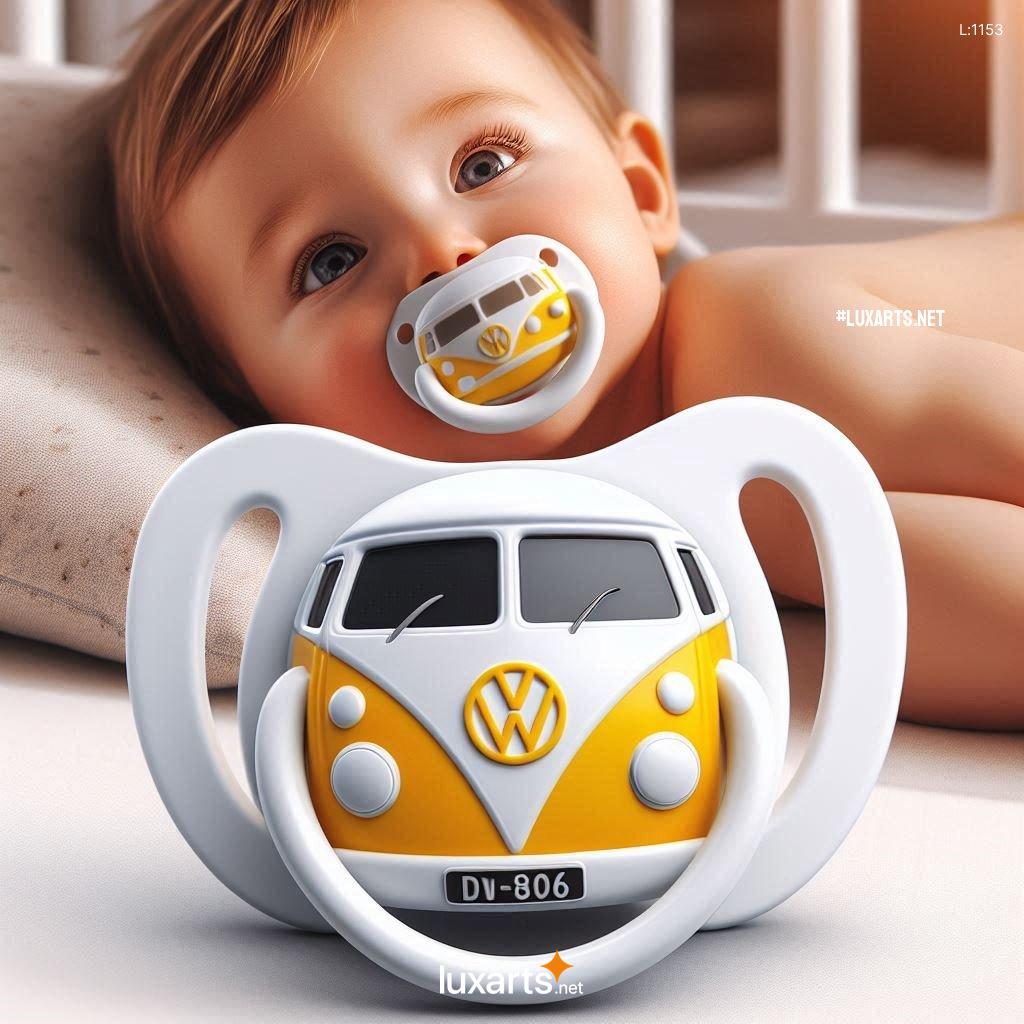 Retro Cool: Volkswagen Bus Inspired Pacifier for Your Little One vw bus inspired pacifier 6