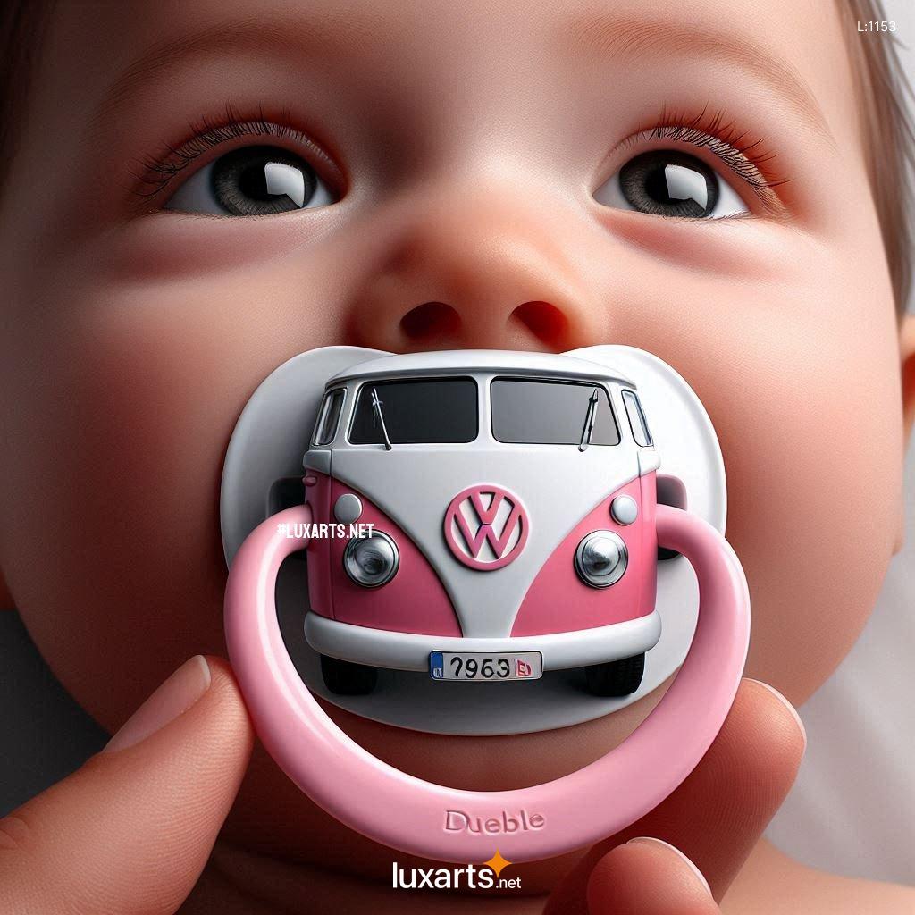 Retro Cool: Volkswagen Bus Inspired Pacifier for Your Little One vw bus inspired pacifier 7