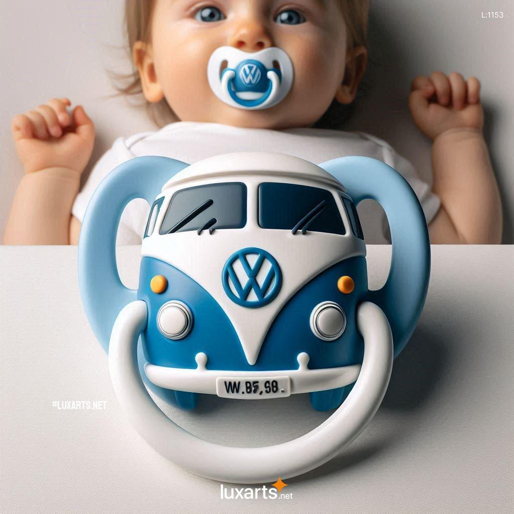 Retro Cool: Volkswagen Bus Inspired Pacifier for Your Little One vw bus inspired pacifier 8