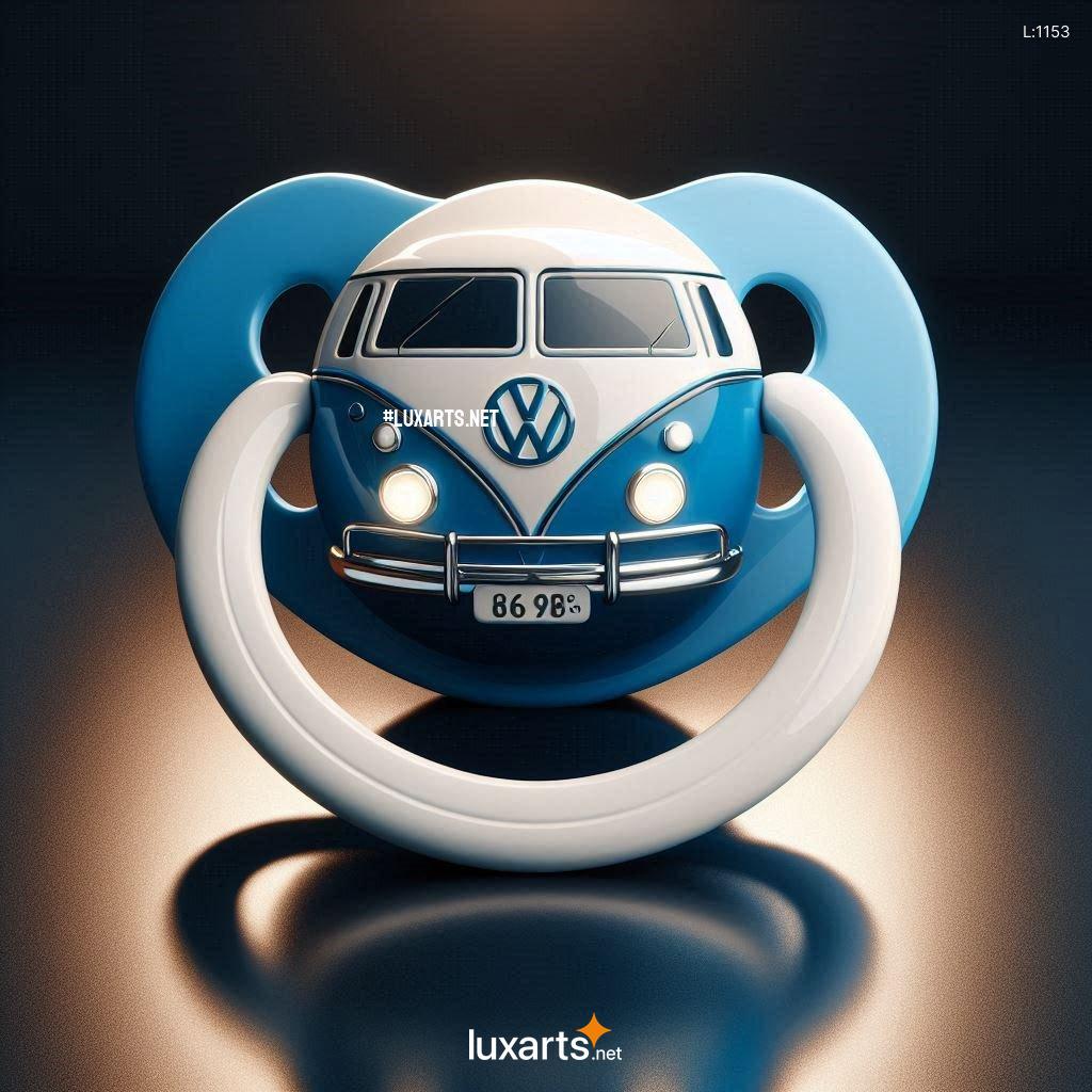 Retro Cool: Volkswagen Bus Inspired Pacifier for Your Little One vw bus inspired pacifier 9