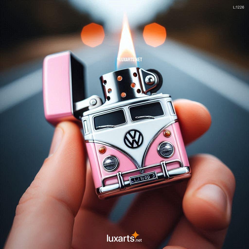 Creative Volkswagen Bus Shaped Zippo: A Must-Have for VW Lovers vw bus shaped zippo 2