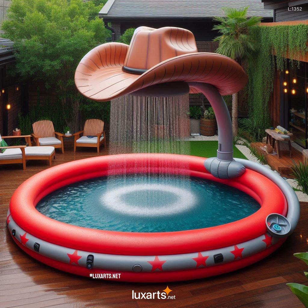 Cowboy Hat Inflatable Shower Pools: Cool Down in Style cowboy hat inflatable shower pools 3