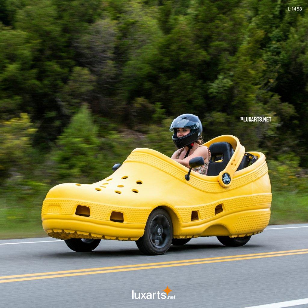 Crocs Shoe Shaped Car: A Comfortable and Quirky Ride That Turns Heads crocs shoe shaped car 2