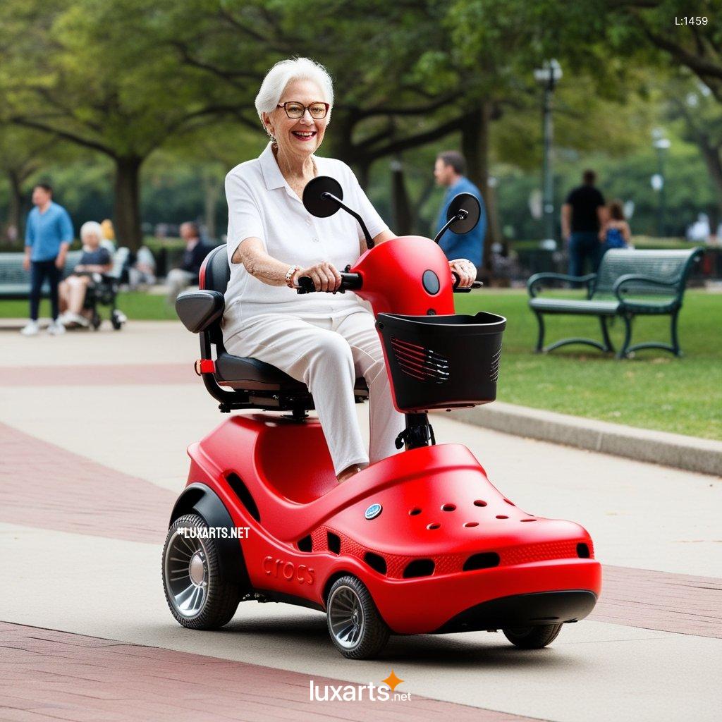 Crocs Shoe Shaped Mobile Scooters: Comfortable and Stylish crocs shoe shaped mobile scooters 6