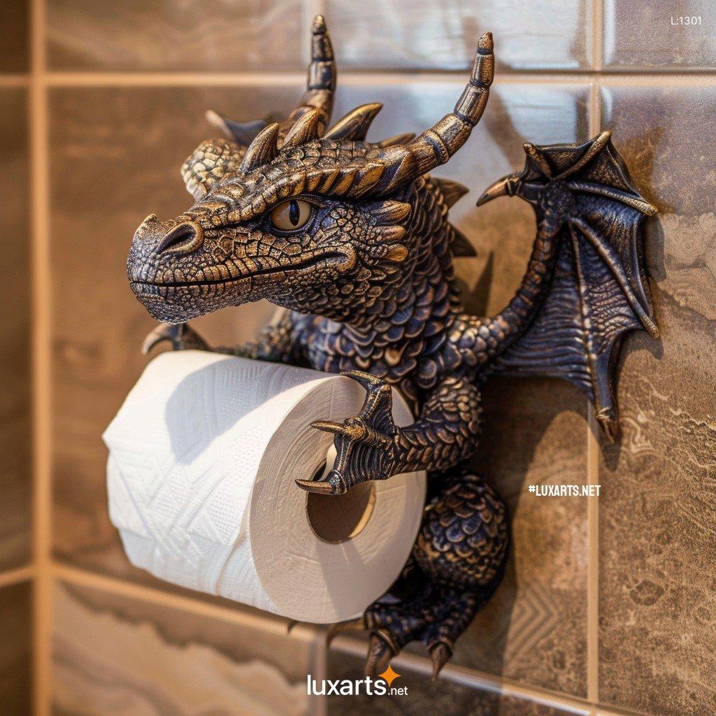 Dragon Shaped Toilet Paper Holder: Unique, Creative Bathroom Decor dragon shaped toilet paper holder 1