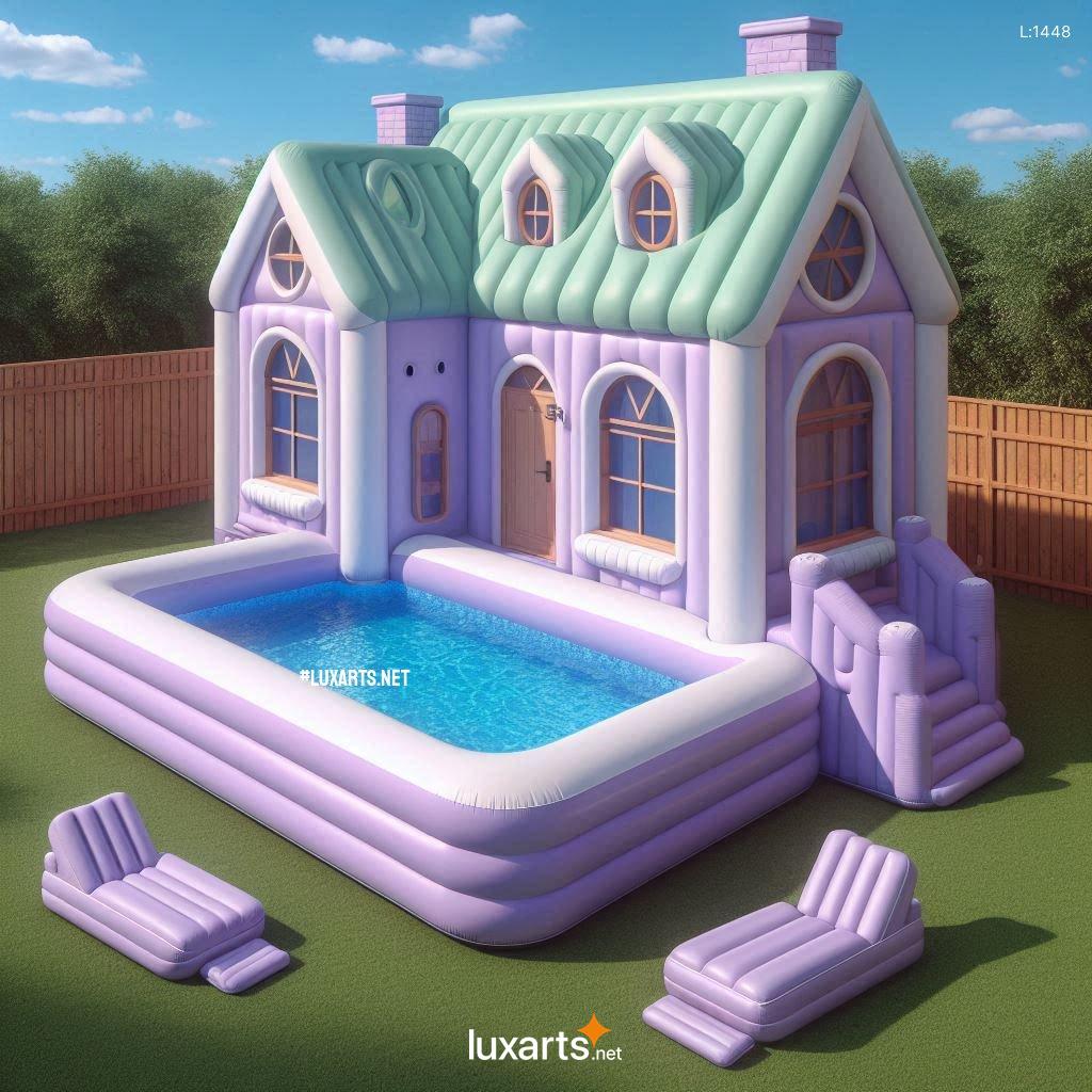 Giant Inflatable House Pool: Creative Designs for Backyard Fun giant inflatable house pool 1