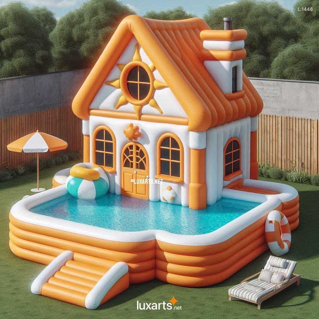 Giant Inflatable House Pool: Creative Designs for Backyard Fun giant inflatable house pool 4