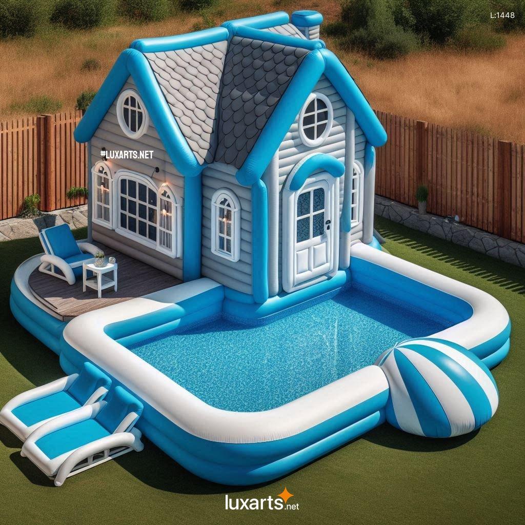 Giant Inflatable House Pool: Creative Designs for Backyard Fun giant inflatable house pool 5