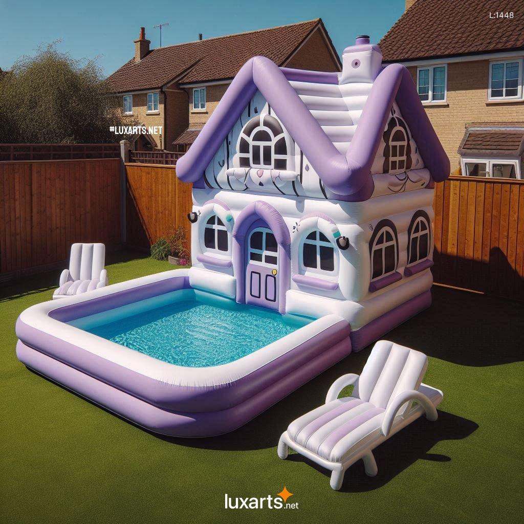 Giant Inflatable House Pool: Creative Designs for Backyard Fun giant inflatable house pool 6