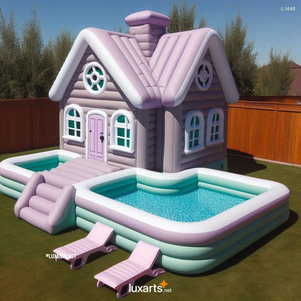 Giant Inflatable House Pool: Creative Designs for Backyard Fun giant inflatable house pool 7