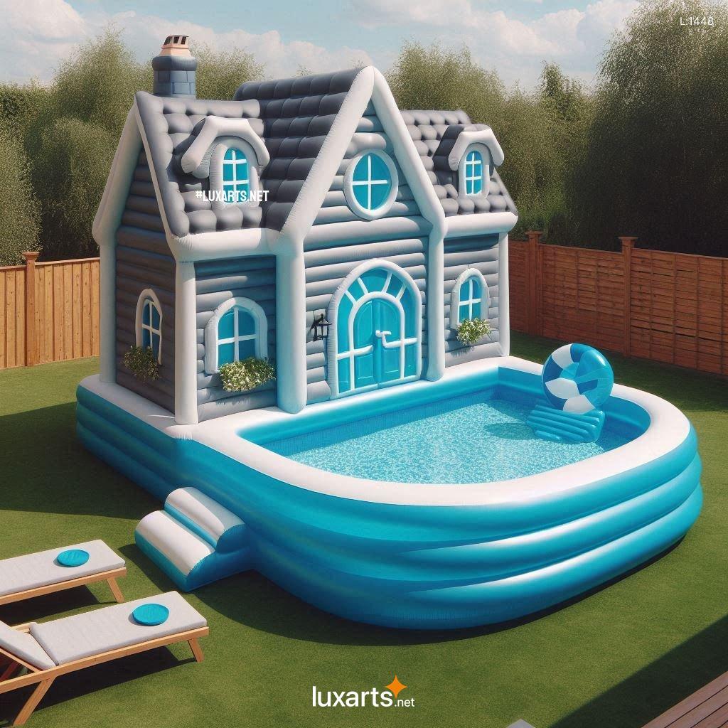 Giant Inflatable House Pool: Creative Designs for Backyard Fun giant inflatable house pool 9