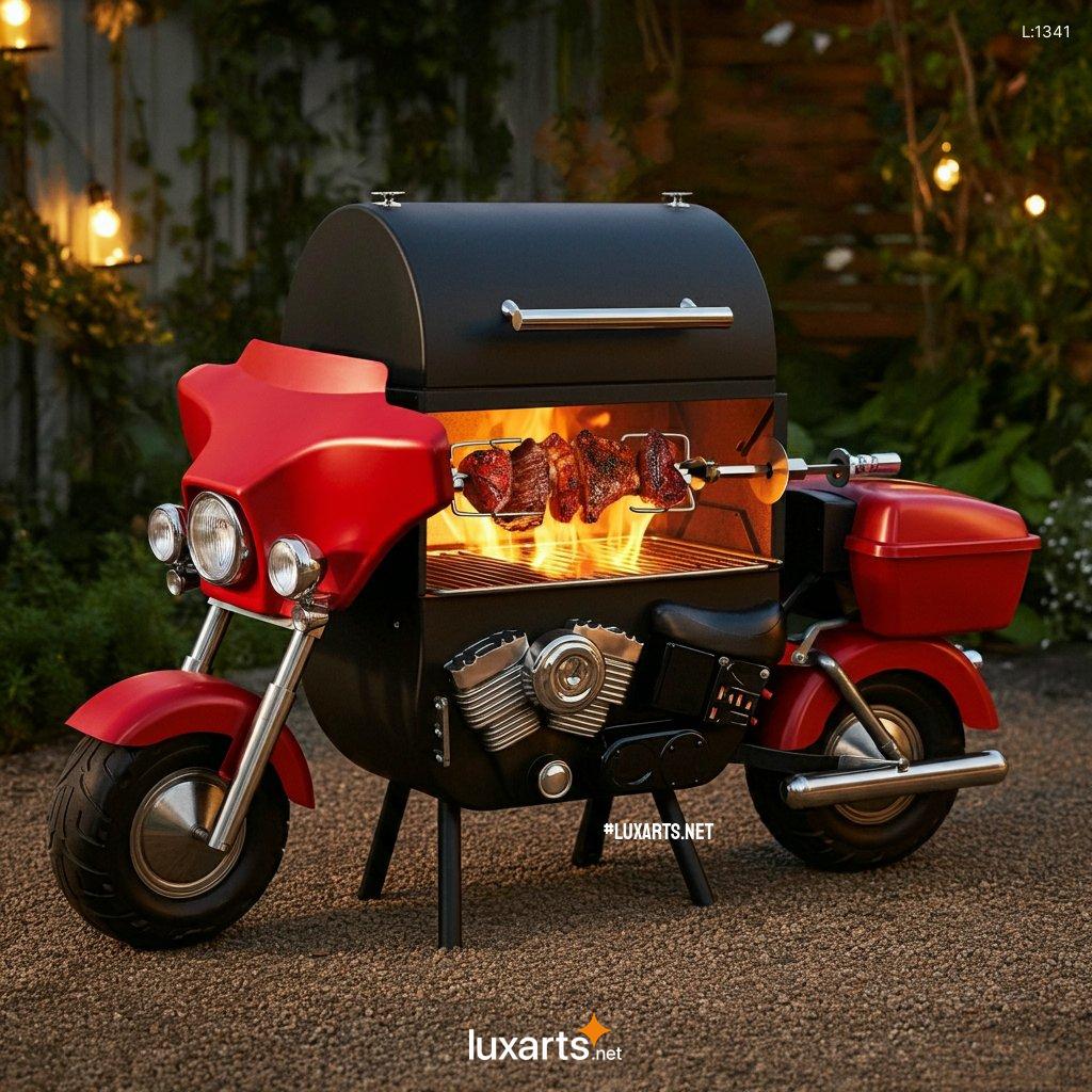 Harley Davidson Inspired BBQ Grill: Creative Outdoor Designs harley davidson inspired bbq outdoor 18