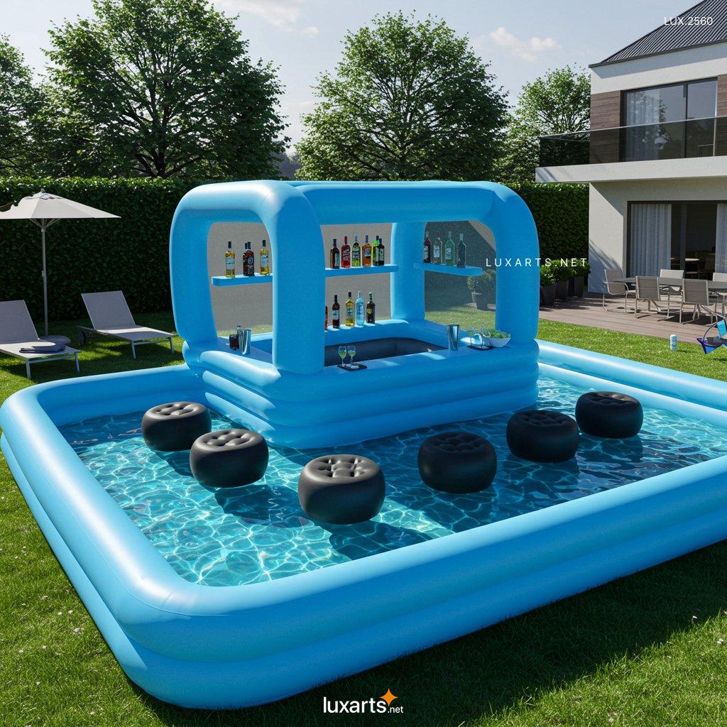 Inflatable Bar Pools: Creative & Portable Pool Bars for Your Party inflatable bar pool 7