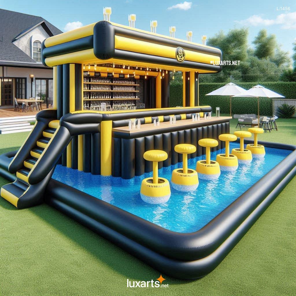 Inflatable Bar Pools: Creative & Portable Pool Bars for Your Party inflatable bar pools 3