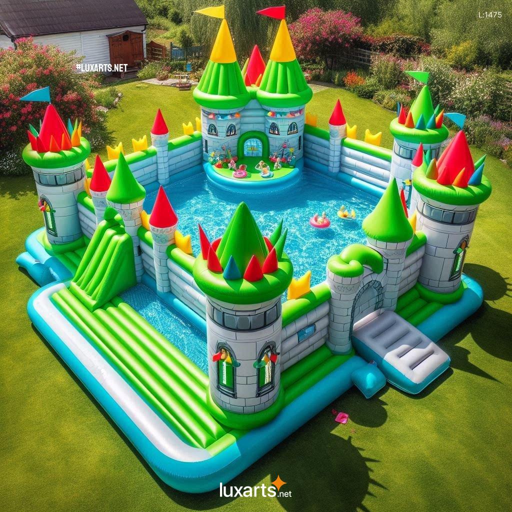 Unique Inflatable Castle Pools: Creative Designs for Backyard Fun inflatable castle pools 3