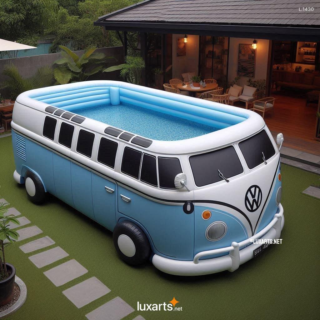 Inflatable VW Bus Shaped Pool: The Ultimate Summer Fun for Kids and Adults inflatable vw bus shaped pool 4