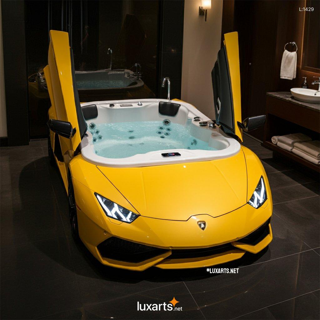 Lamborghini Car Inspired Hot Tub: Luxury, Creative, and Unique Hot Tub Design lamborghini shaped hot tub 1