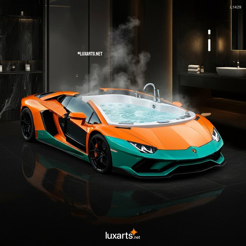 Lamborghini Car Inspired Hot Tub: Luxury, Creative, and Unique Hot Tub Design lamborghini shaped hot tub 10