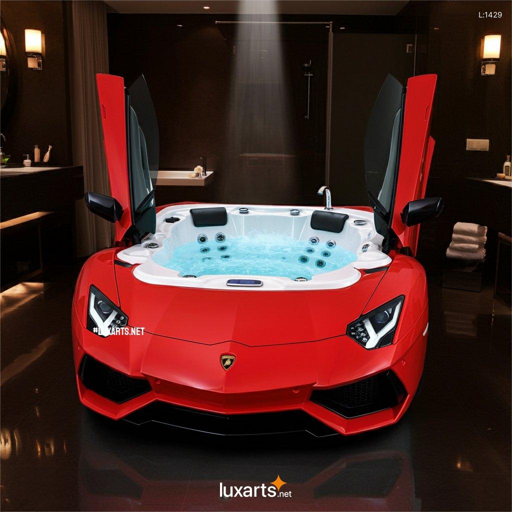 Lamborghini Car Inspired Hot Tub: Luxury, Creative, and Unique Hot Tub Design lamborghini shaped hot tub 2