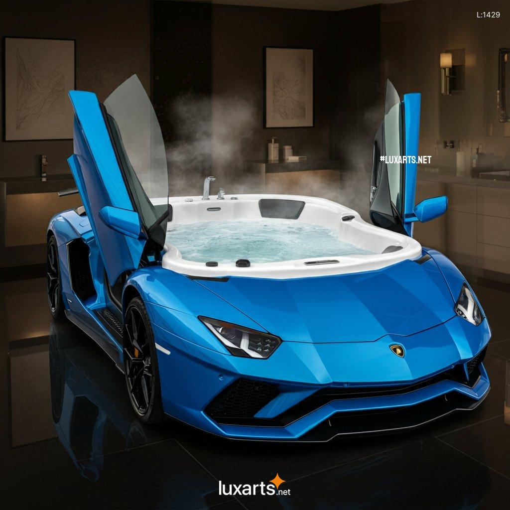 Lamborghini Car Inspired Hot Tub: Luxury, Creative, and Unique Hot Tub Design lamborghini shaped hot tub 4